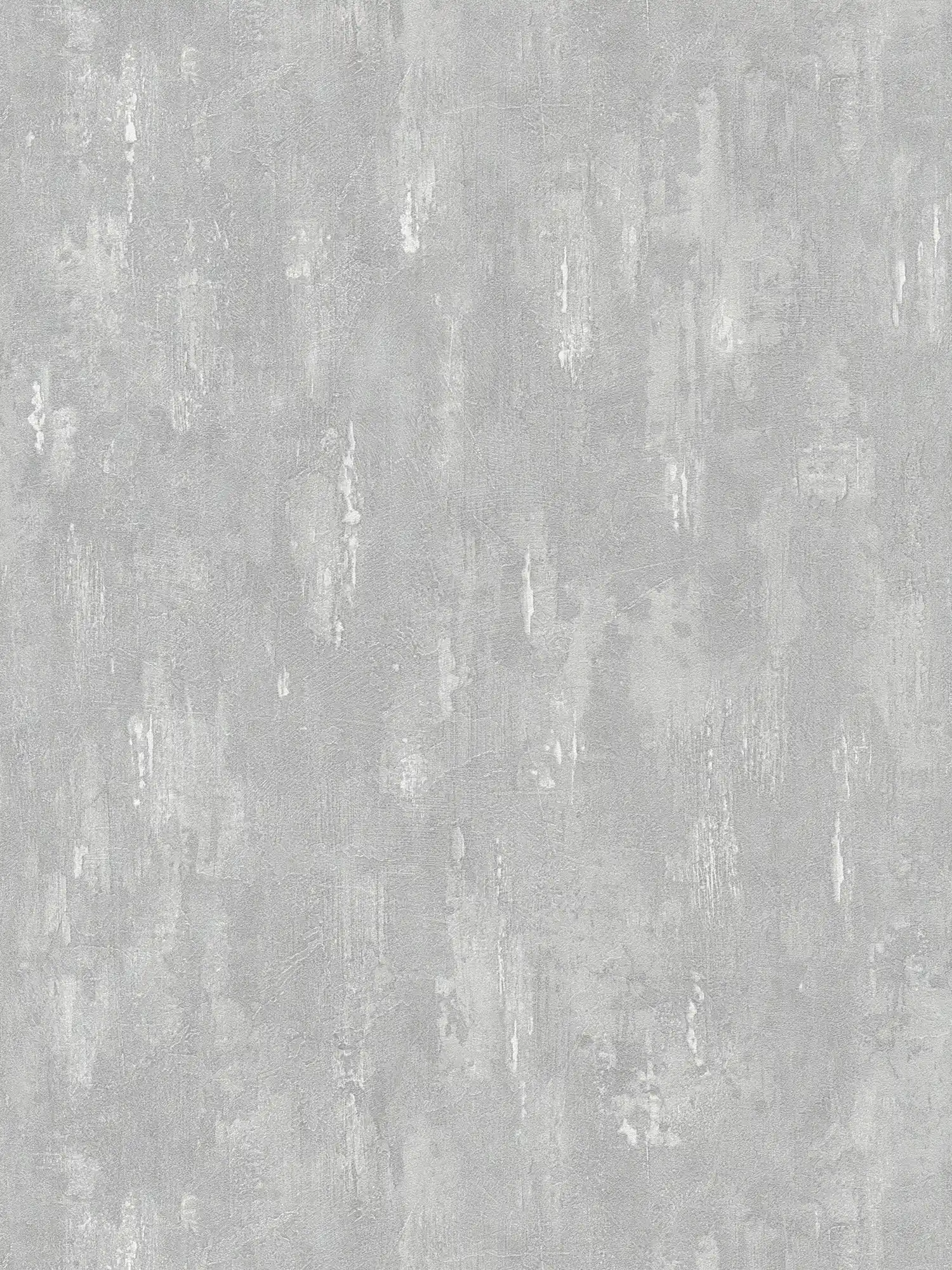 Tapete mit Putz-Struktur, Betonoptik und Farbverlauf – Grau
