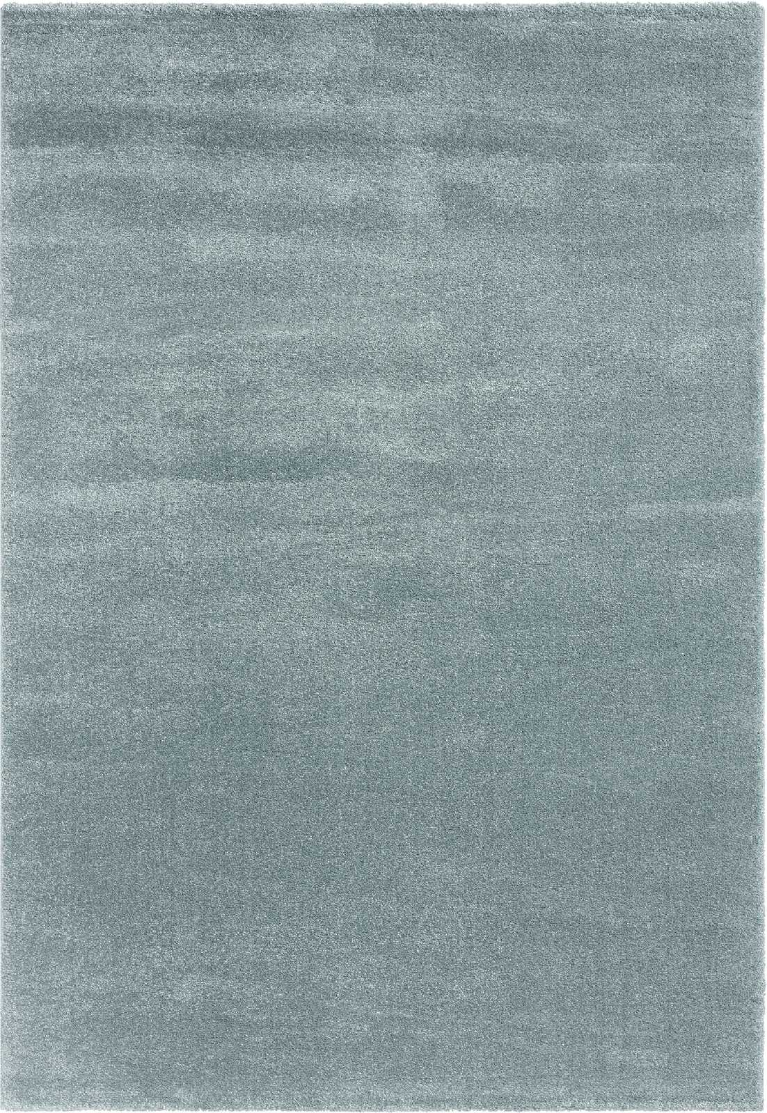             Schlichter Kurzflor Teppich in Blau – 230 x 160 cm
        