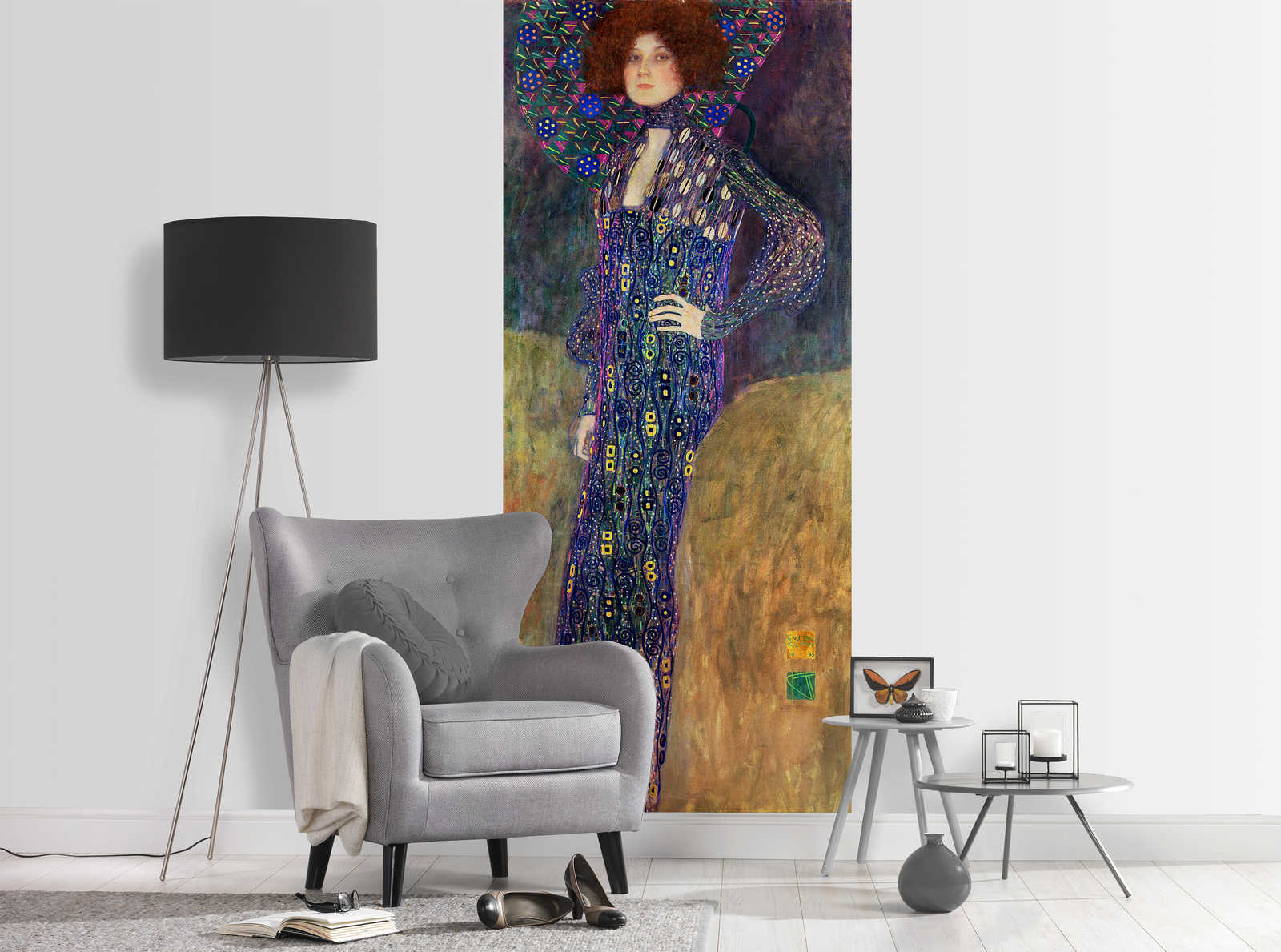             Fototapete "Emilie Floege" von Gustav Klimt
        