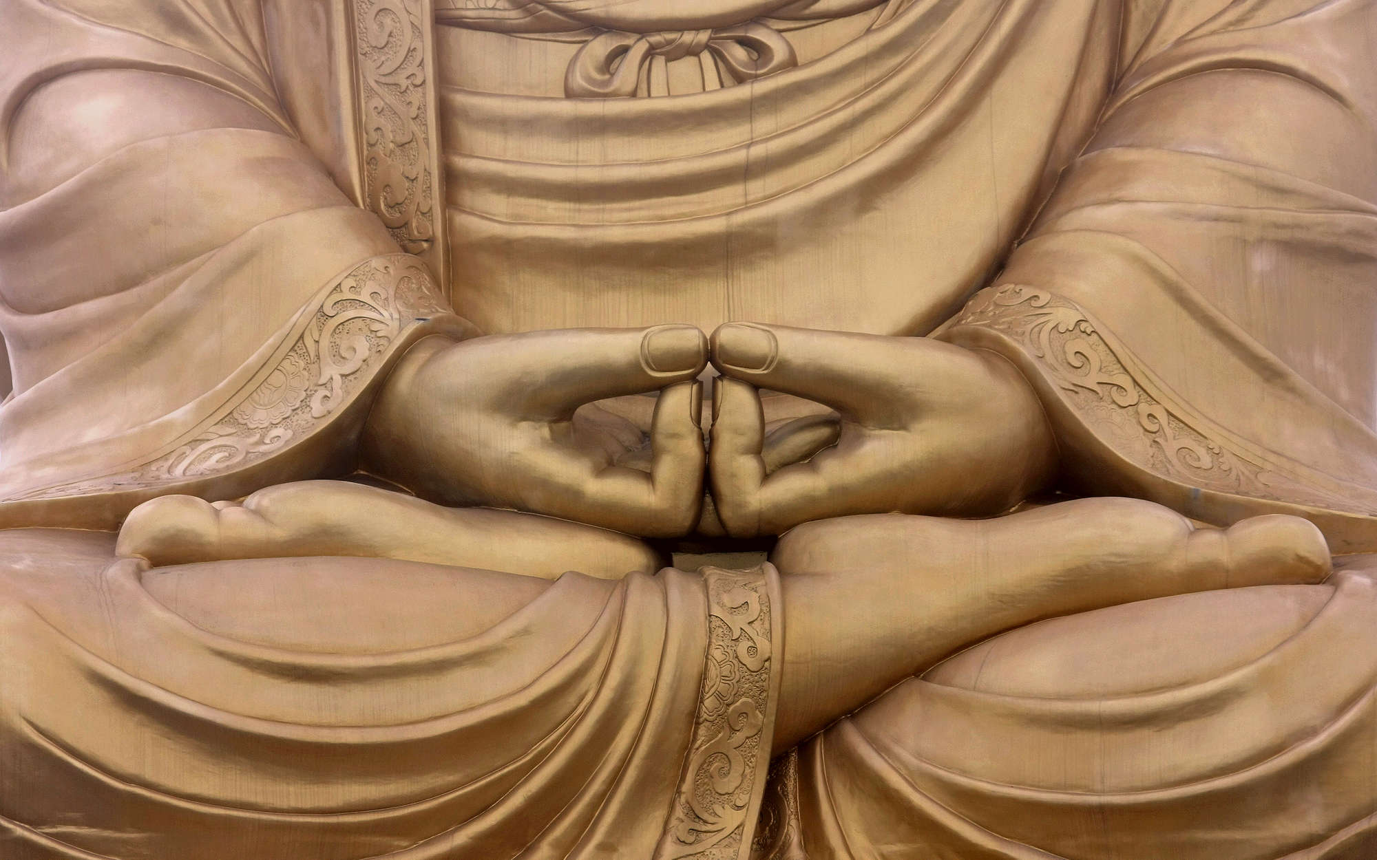             Fototapete Religion Buddha-Statue – Strukturiertes Vlies
        