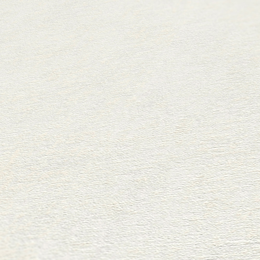            Vliestapete einfarbig in schlichtem Farbton – Weiß
        