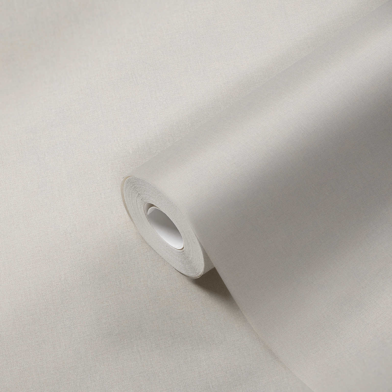             Einfarbige Uni Tapete mit leichter Strukturoptik – Grau
        