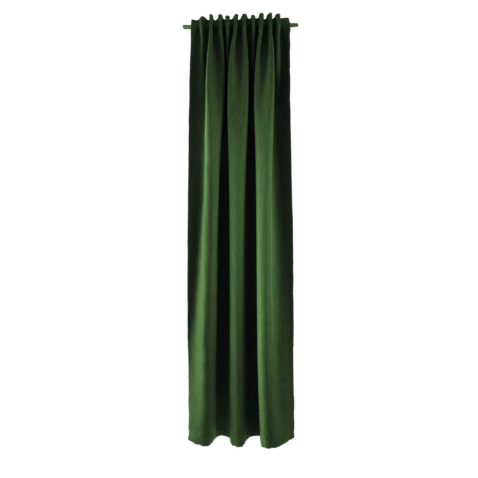         Dekorativer Schlaufenschal 140 cm x 245 cm Kunstfaser dunkelgrün
    