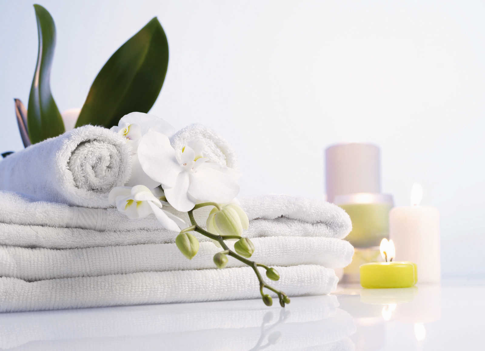             Fresh Linen Duftkerze mit angenehmen Duft nach frisch gewaschener Wäsche – 380g
        