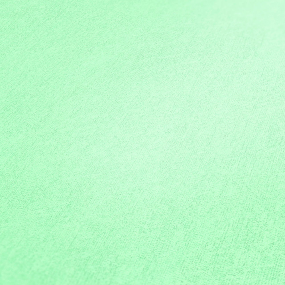             Pastellgrüne Vliestapete einfarbig für Kinderzimmer – Grün
        