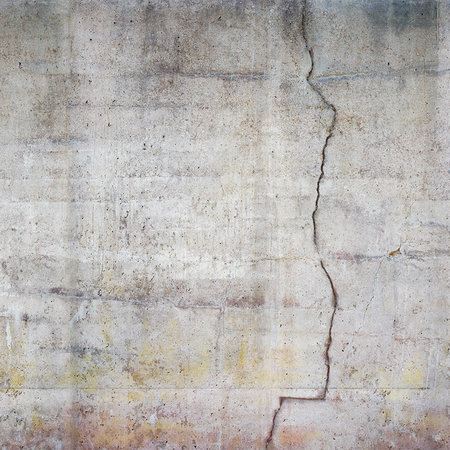Fototapete Betonriss – Betonmauer im Used Look
