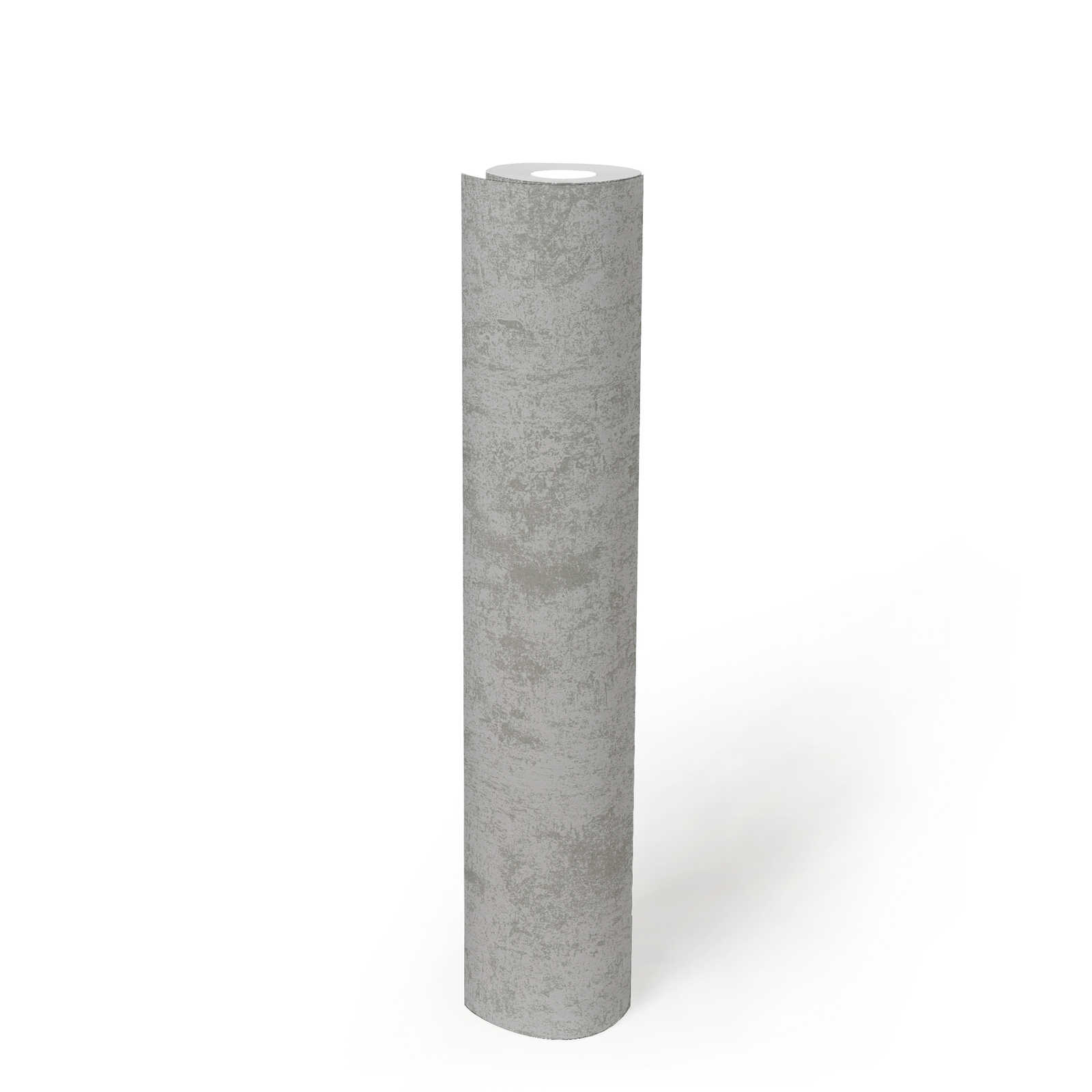             Tapete in Metalloptik glatt glänzend – Silber, Grau, Metallic
        