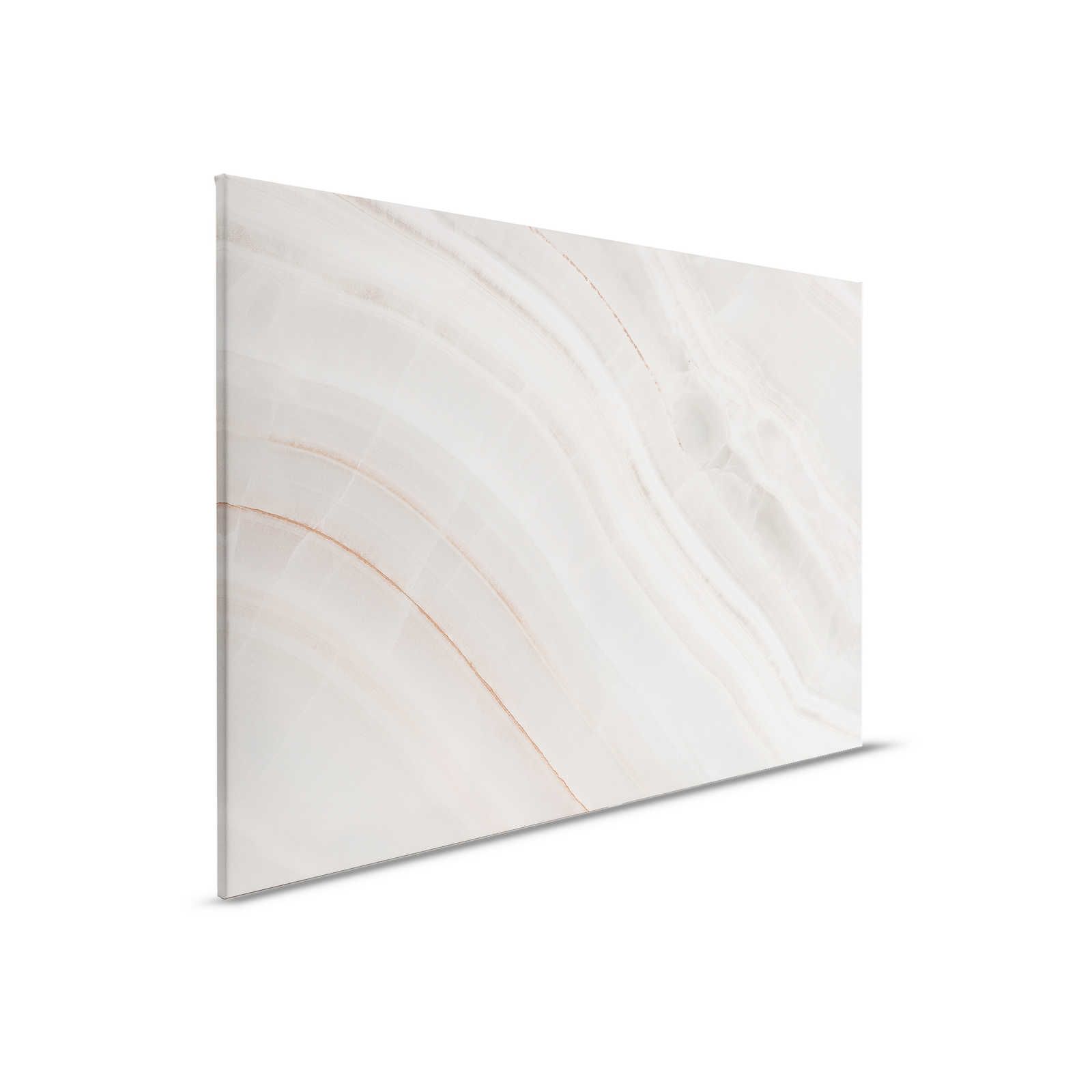         Marmor Leinwandbild mit marmorierter Steinplatte – 0,90 m x 0,60 m
    