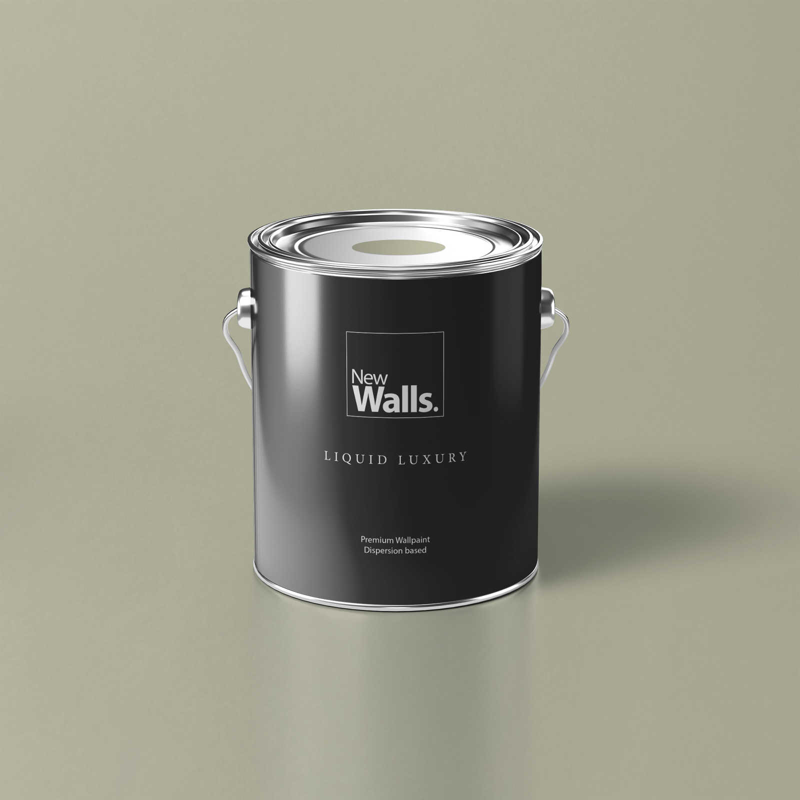 Premium Wandfarbe sanftes Khaki »Lucky Lime« NW607 – 5 Liter
