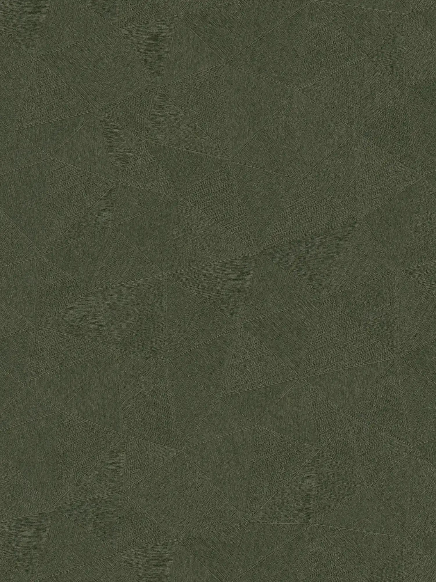 Vliestapete mit dezenten grafischen Muster – Grün
