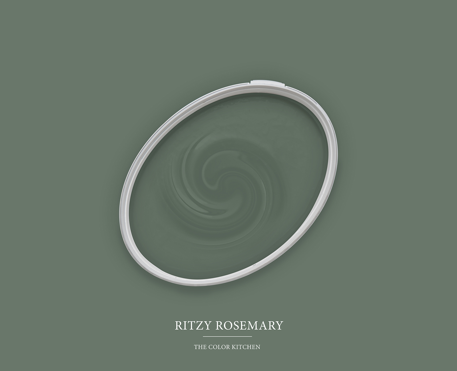         Wandfarbe in wohnlichem Grün »Ritzy Rosemary« TCK4005 – 2,5 Liter
    