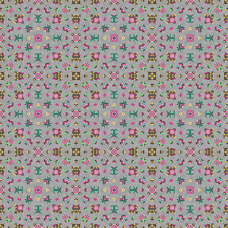 Muster Fototapete buntes Kaleidoskop – Walls by Patel
