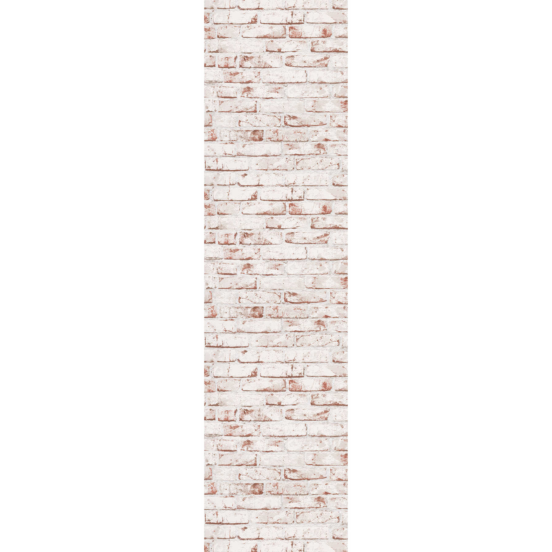         Steinoptik Vliestapete Ziegelmauer 3D – Weiß
    