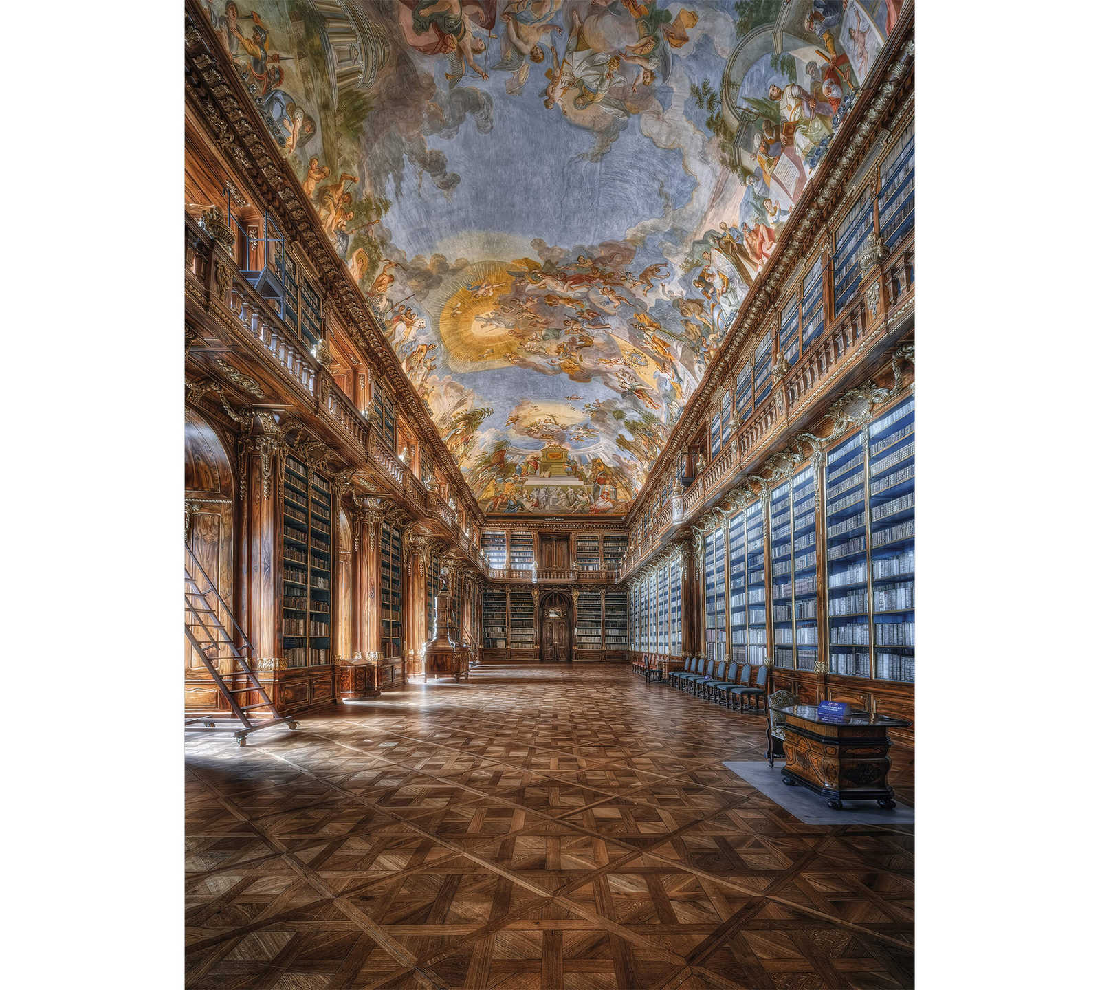 Fototapete Bibliothek Renaissance Architektur
