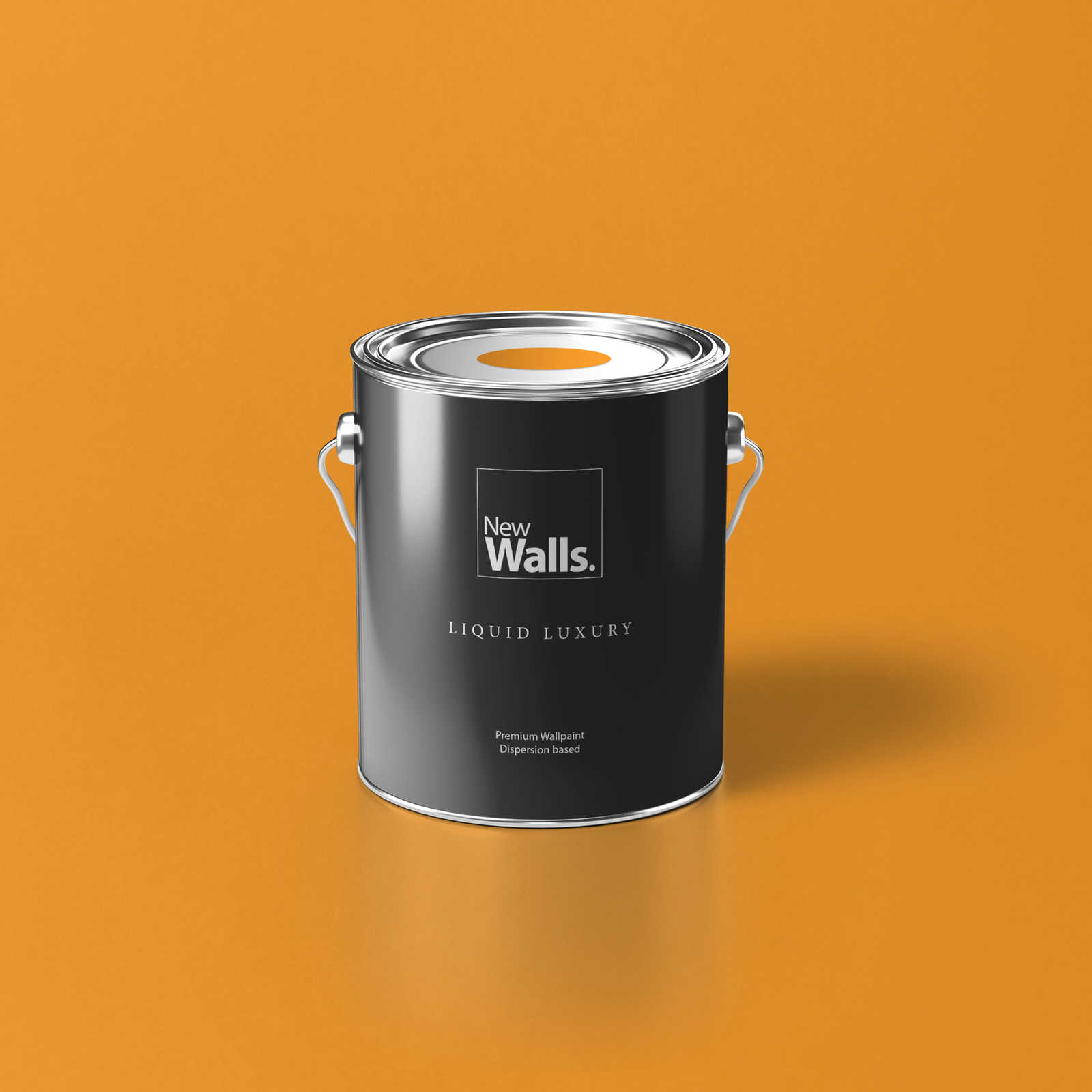 Premium Wandfarbe heiteres Honiggelb »Juicy Yellow« NW807 – 2,5 Liter
