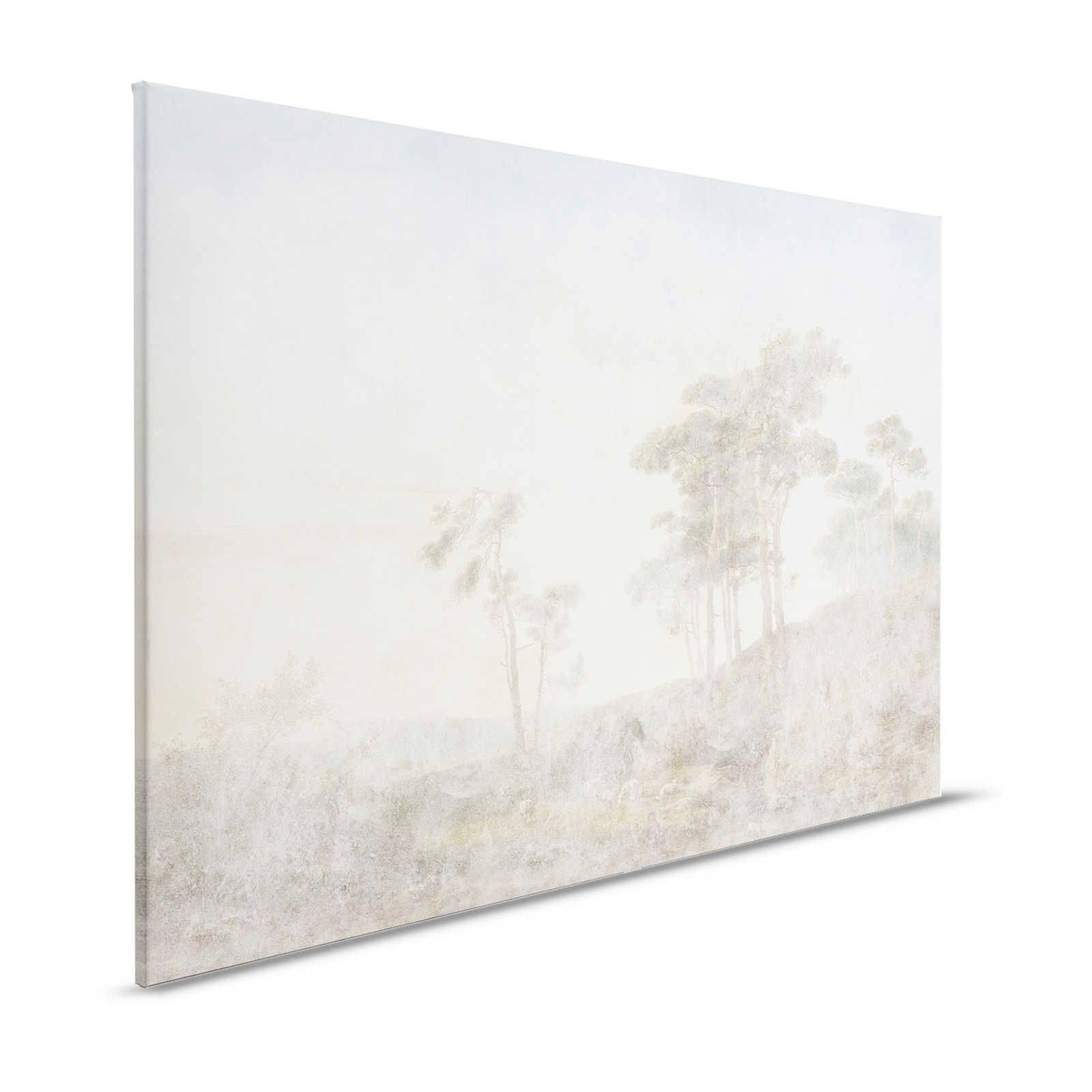 Romantic Grove 1 - Gemälde Leinwandbild verblasster Used Look – 1,20 m x 0,80 m
