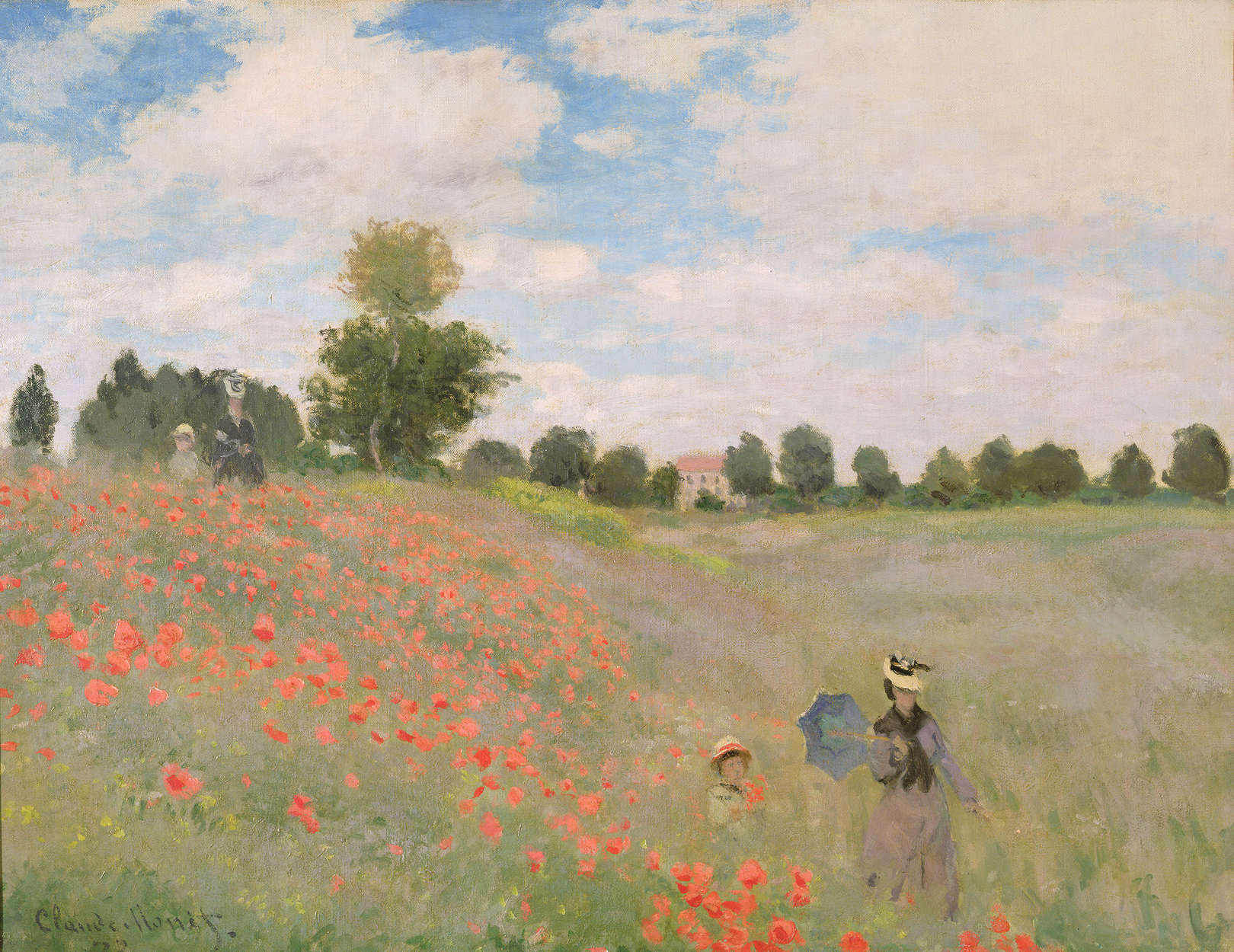             Fototapete "Wilde Mohnblumen" von Claude Monet
        