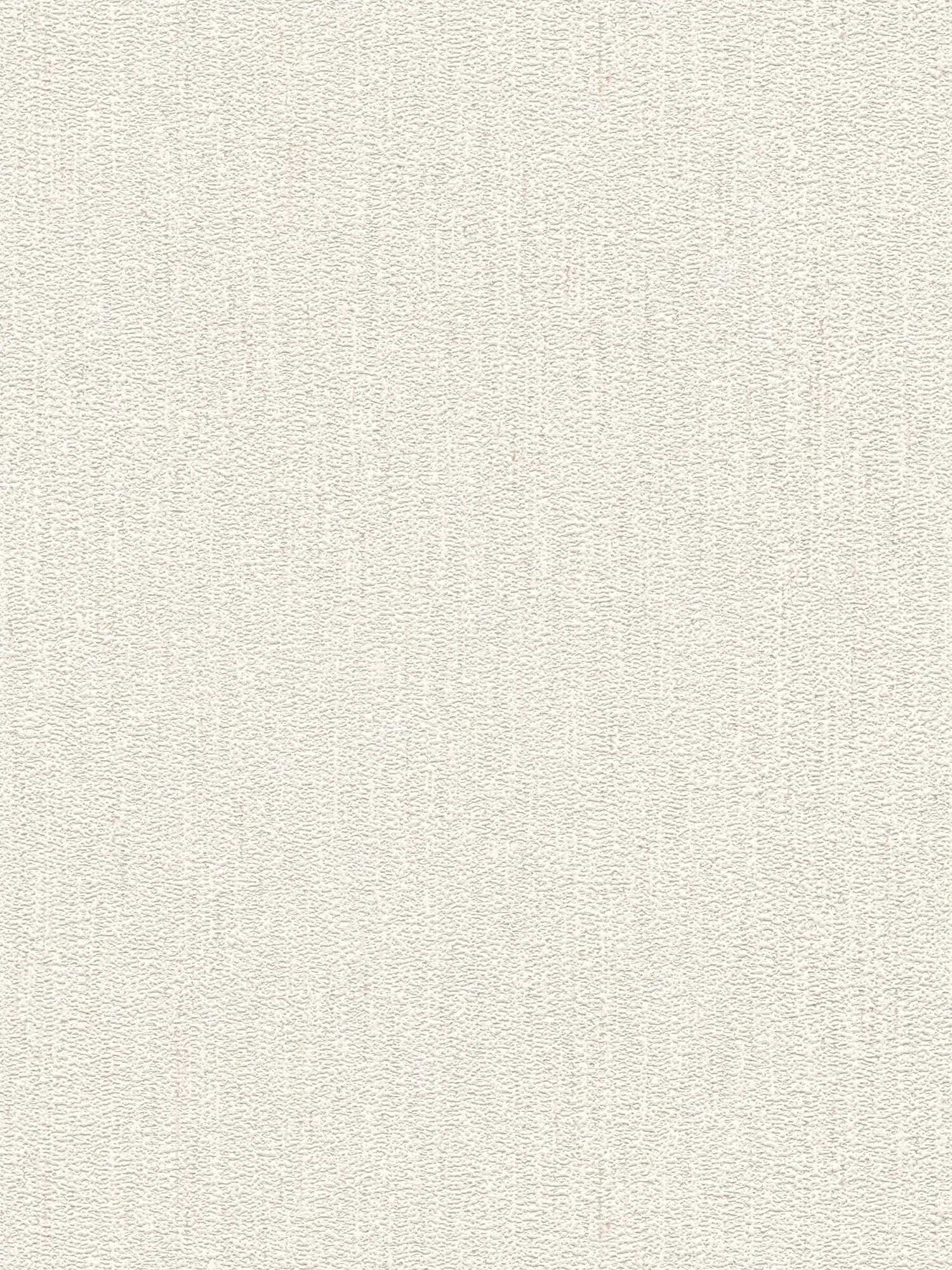 Vliestapete mit Gewebe Struktur in leicht glänzend – Weiß, Creme
