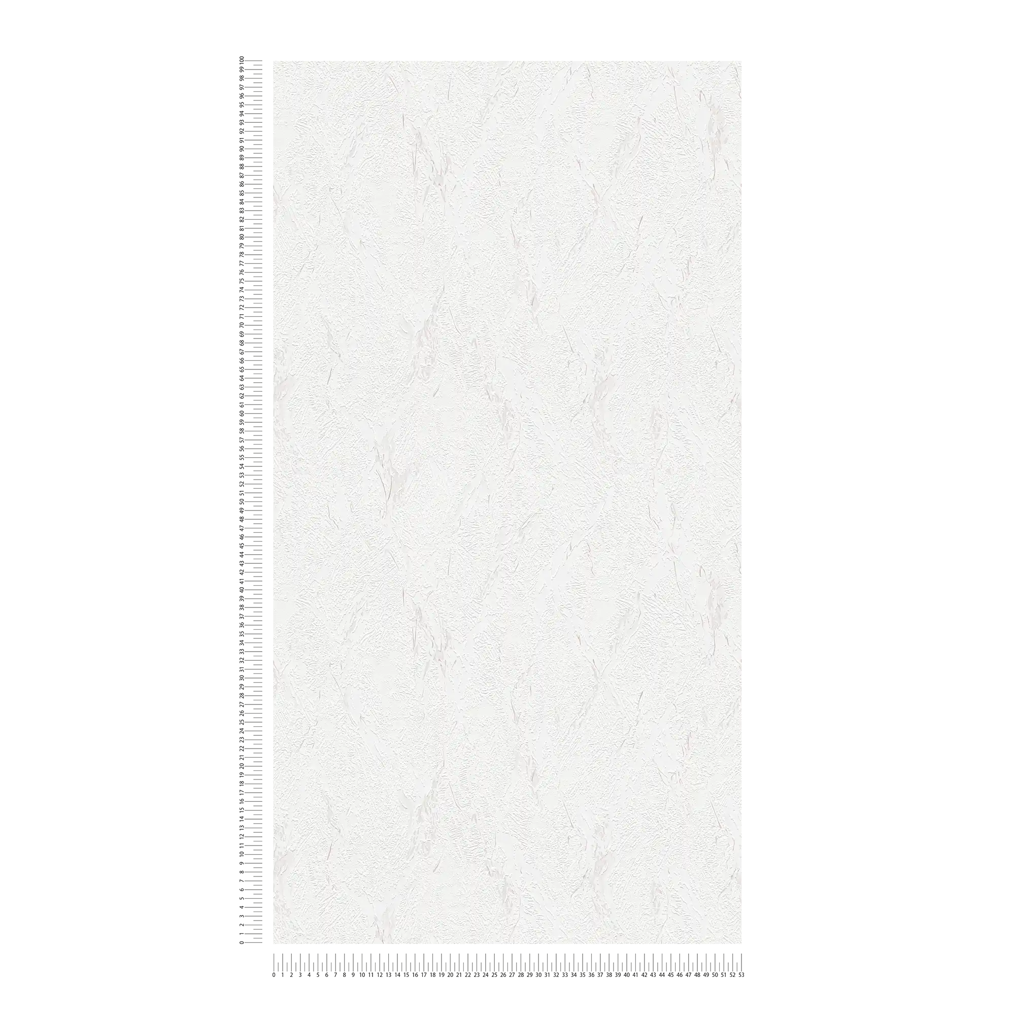            Strukturierte Papiertapete mit Putzoptik – Braun, Weiß
        