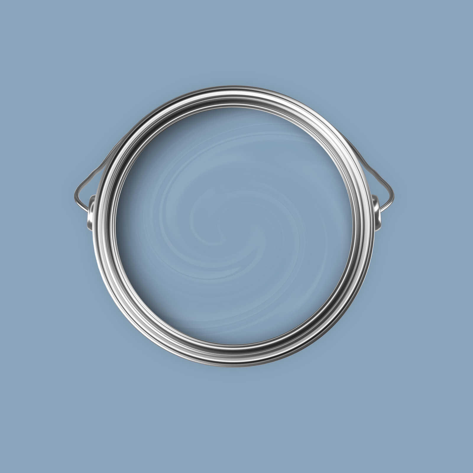             Premium Wandfarbe ausgeglichenes Nordisch Blau »Blissful Blue« NW305 – 5 Liter
        