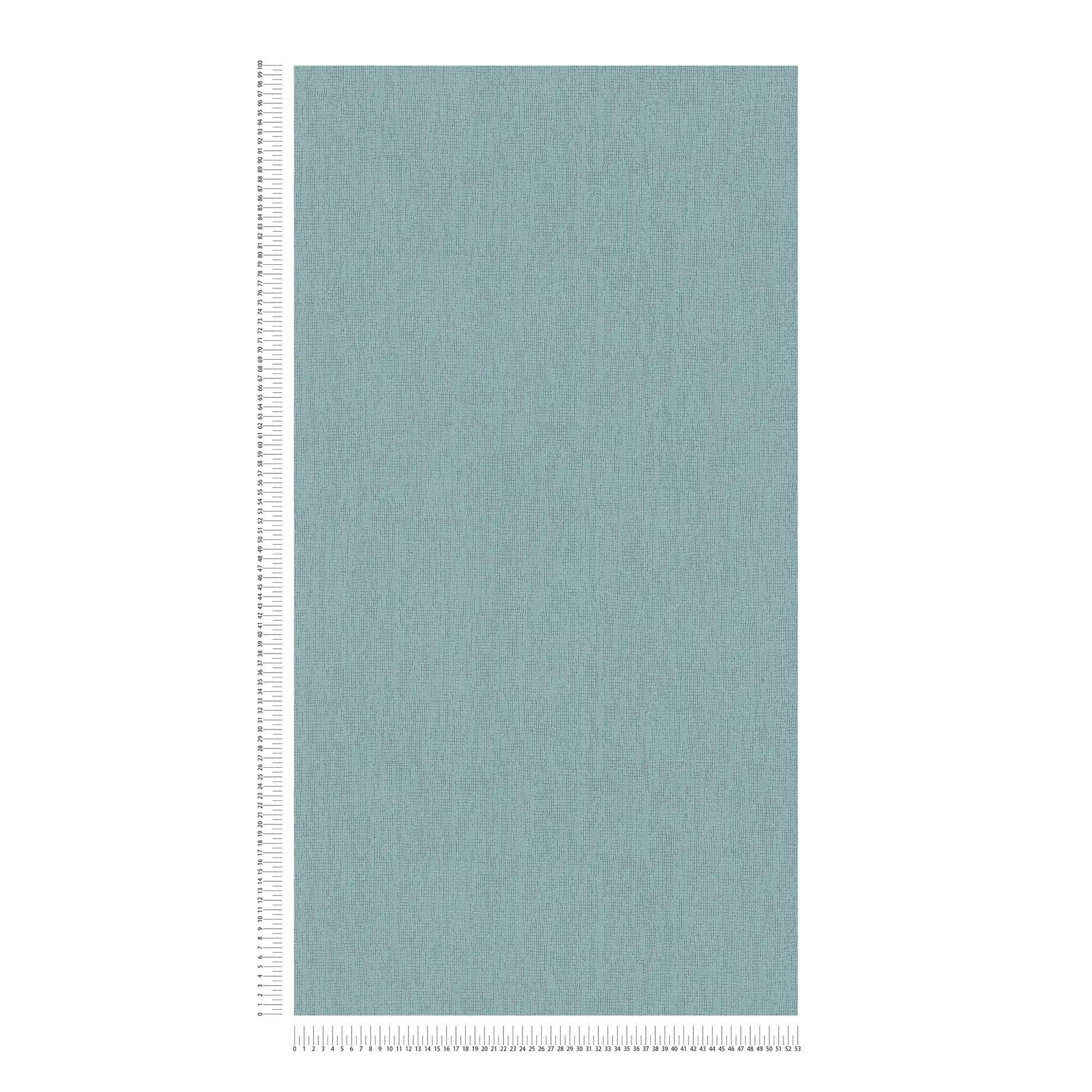             Hellblaue Tapete einfarbig mit Strukturdetails, Scandi Stile
        