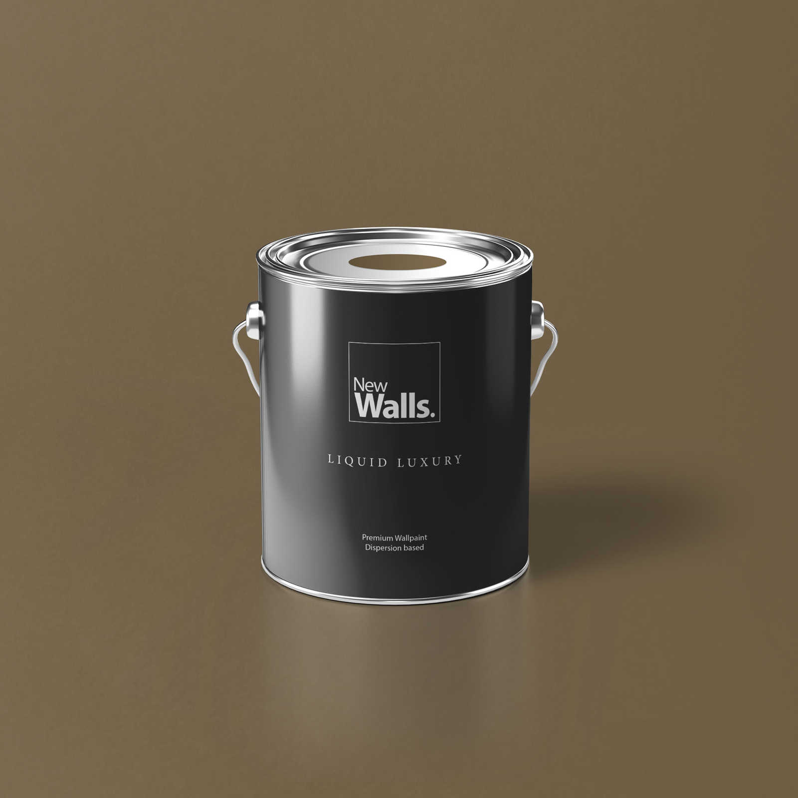Premium Wandfarbe freundliches Braun »Essential Earth« NW712 – 2,5 Liter
