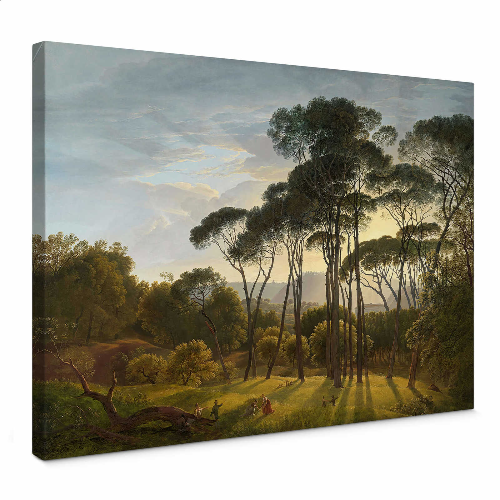         Gemälde Leinwandbild italienische Landschaft von Voogd – 0,70 m x 0,50 m
    