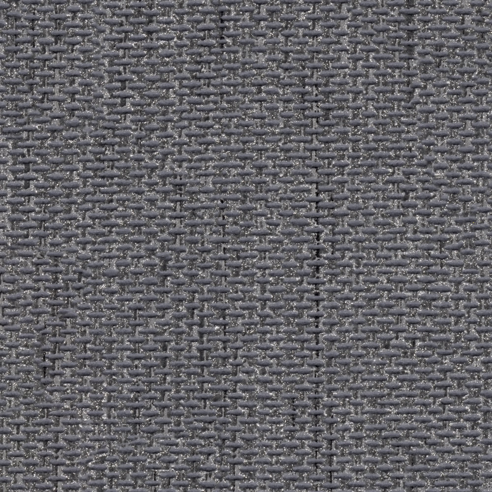             Leinenoptik Tapete mit Textil-Struktur – Grau, Schwarz
        