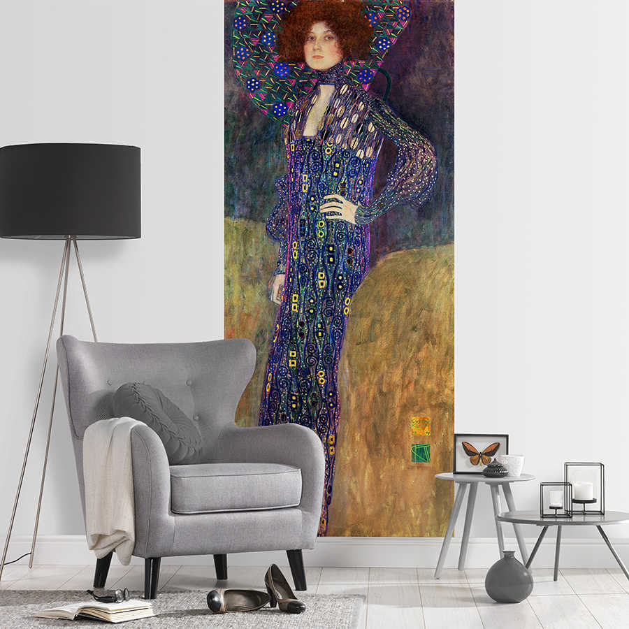 Fototapete "Emilie Floege" von Gustav Klimt
