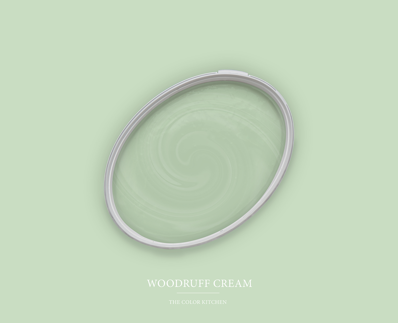 Wandfarbe in heiterem Pastellgrün »Woodruff Cream« TCK4007 – 5 Liter
