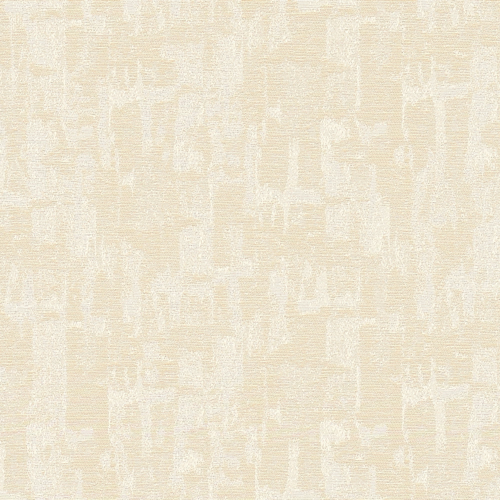             Retro Tapete mit abstraktem Creme-Beige Muster
        
