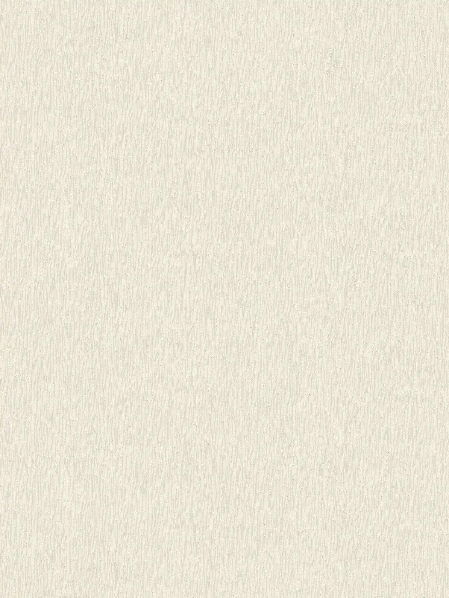 Cremefarbene Vliestapete mit einfarbigem Strukturdesign – Creme, Weiß
