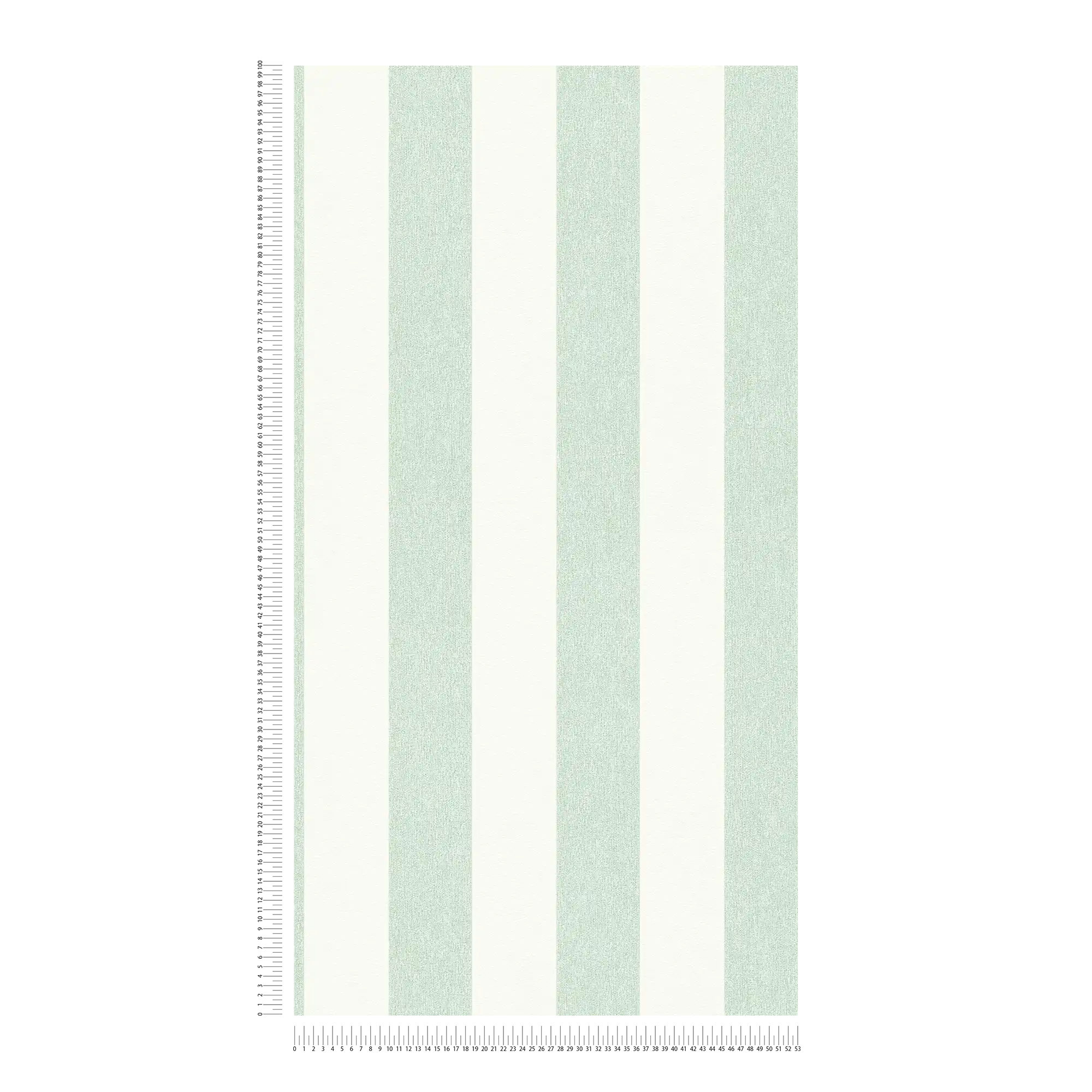             Vliestapete mit Streifen in Struktur Optik & matt – Grün, Weiß
        