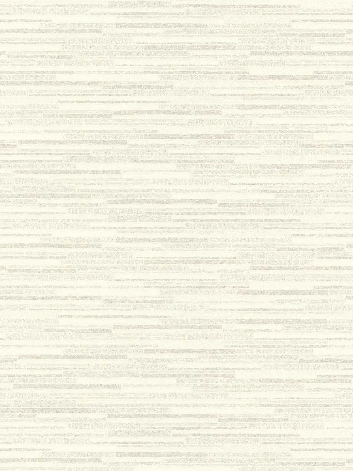             Tapete mit Liniendesign & Steinoptik – Weiß, Grau
        