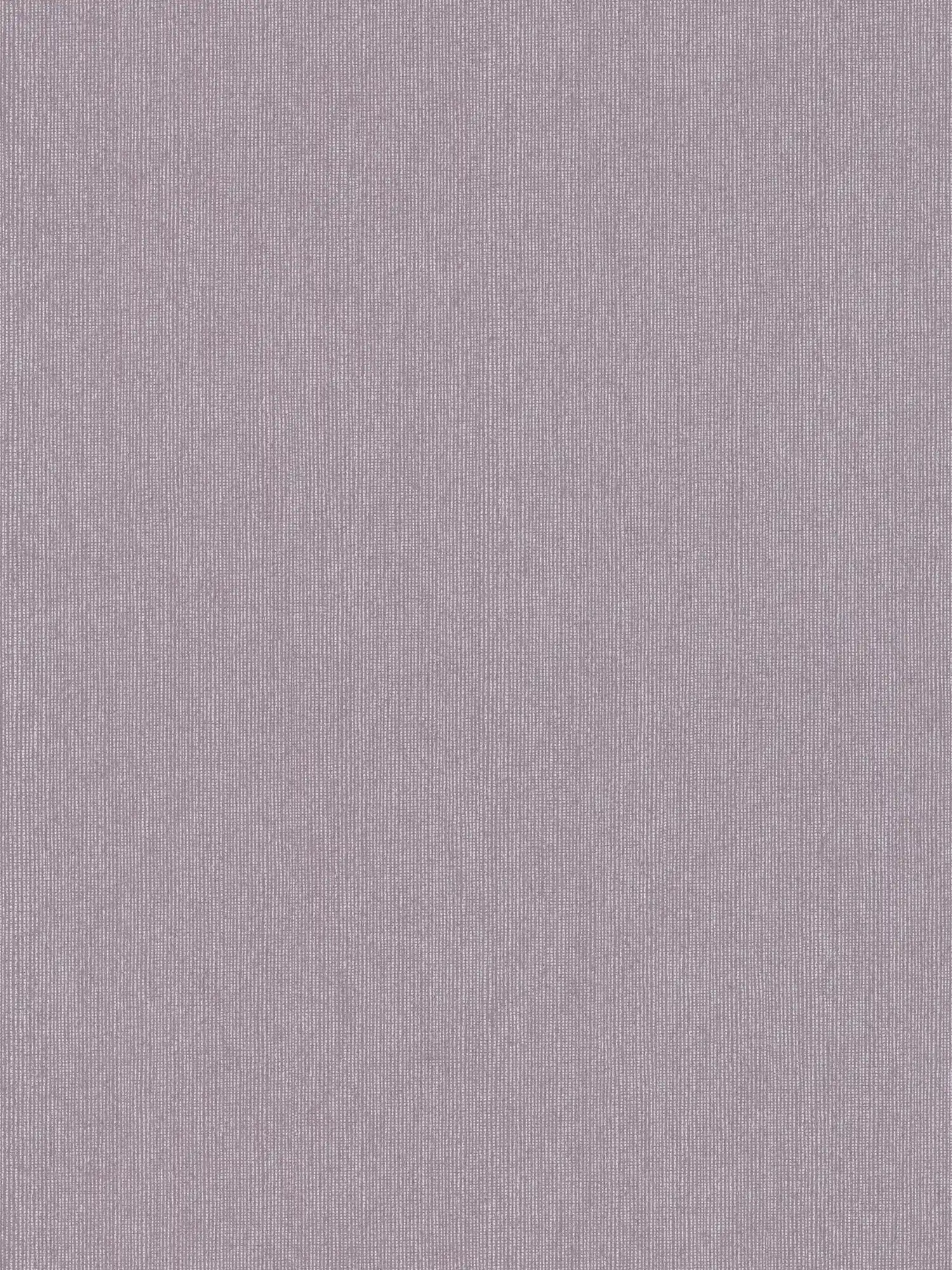 Glanz Tapete mit Textilstruktur & Schimmer Effekt – Lila, Grau
