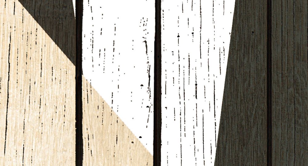             Born to Be Wild 2 - Fototapete auf Holzpaneele Struktur mit Panda & Bretterwand – Beige, Braun | Struktur Vlies
        