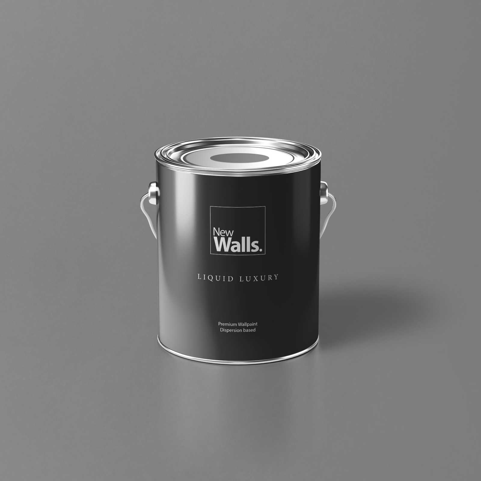 Premium Wandfarbe überzeugendes Steingrau »Industrial Grey« NW103 – 2,5 Liter
