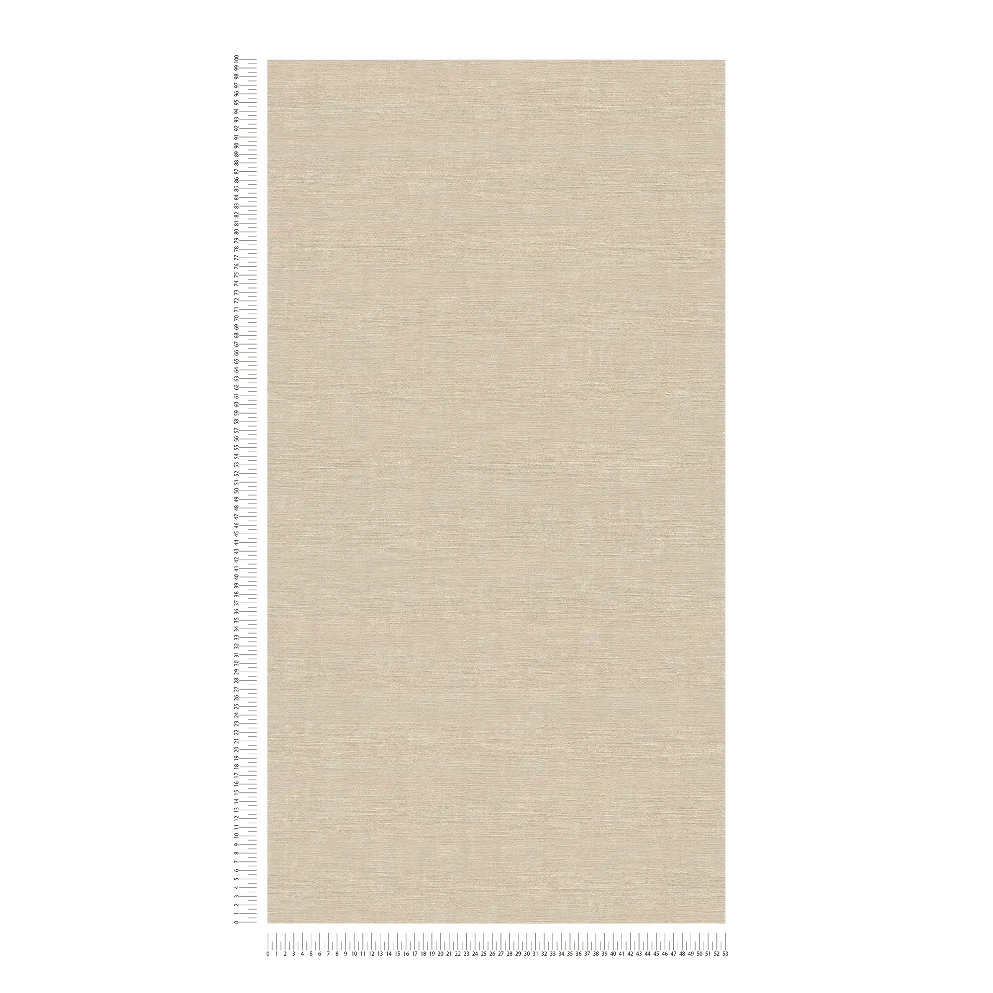             Melierte Tapete unifarben mit Strukturdesign – Grau, Beige
        