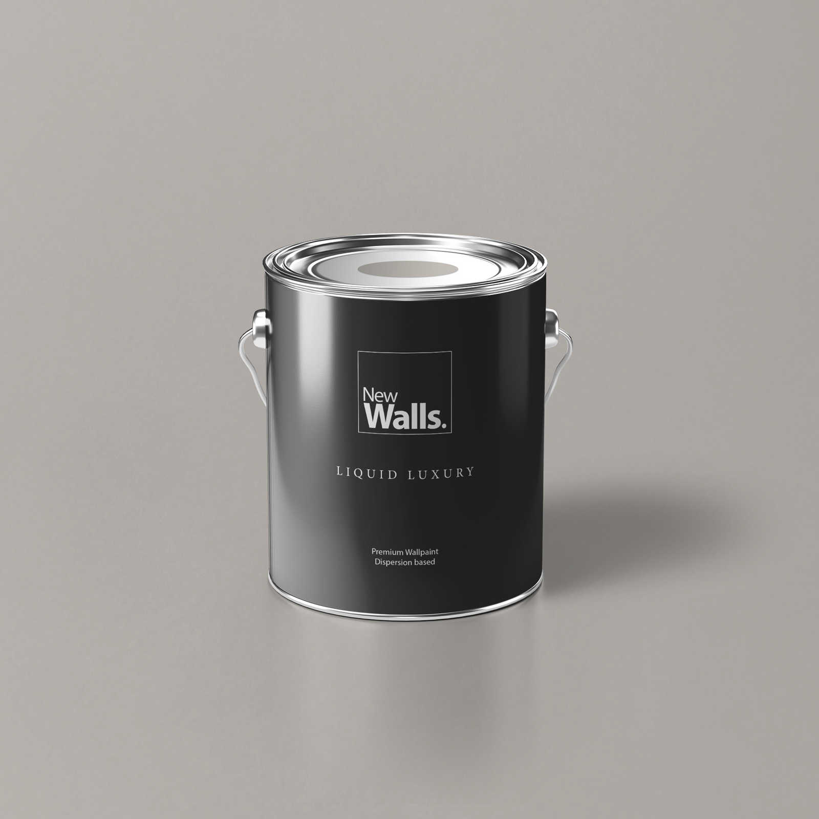 Premium Wandfarbe sanftes Seidengrau »Creamy Grey« NW111 – 2,5 Liter
