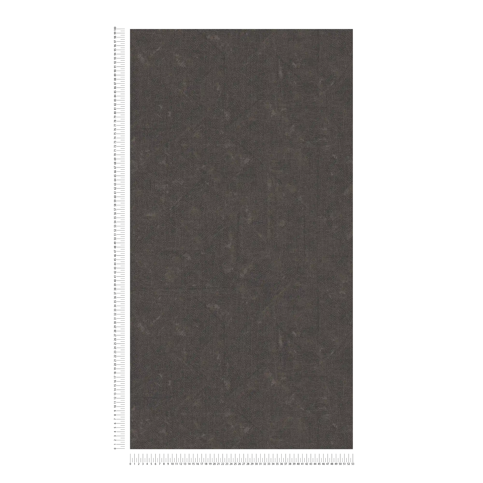             Dunkelbraune Vliestapete subtil gemustert – Braun, Schwarz, Bronze
        
