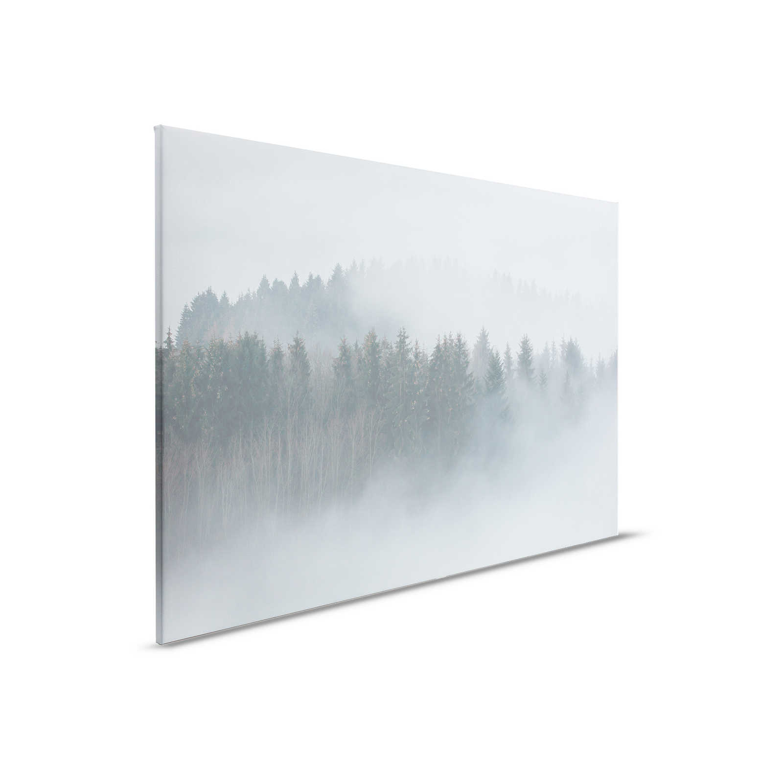         Leinwand mit geheimnisvollem Wald im Nebel – 0,90 m x 0,60 m
    