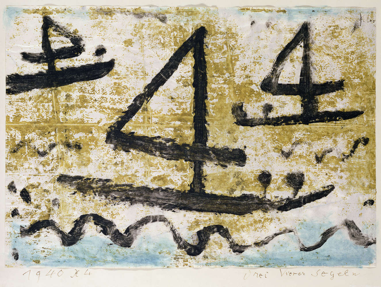             Fototapete "Segelschiffe" von Paul Klee
        