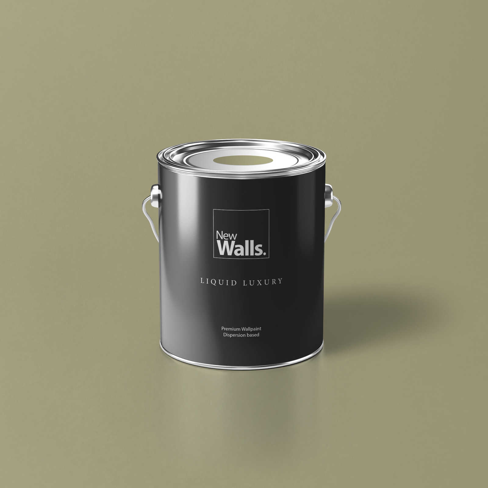 Premium Wandfarbe frisches Khaki »Lucky Lime« NW608 – 2,5 Liter
