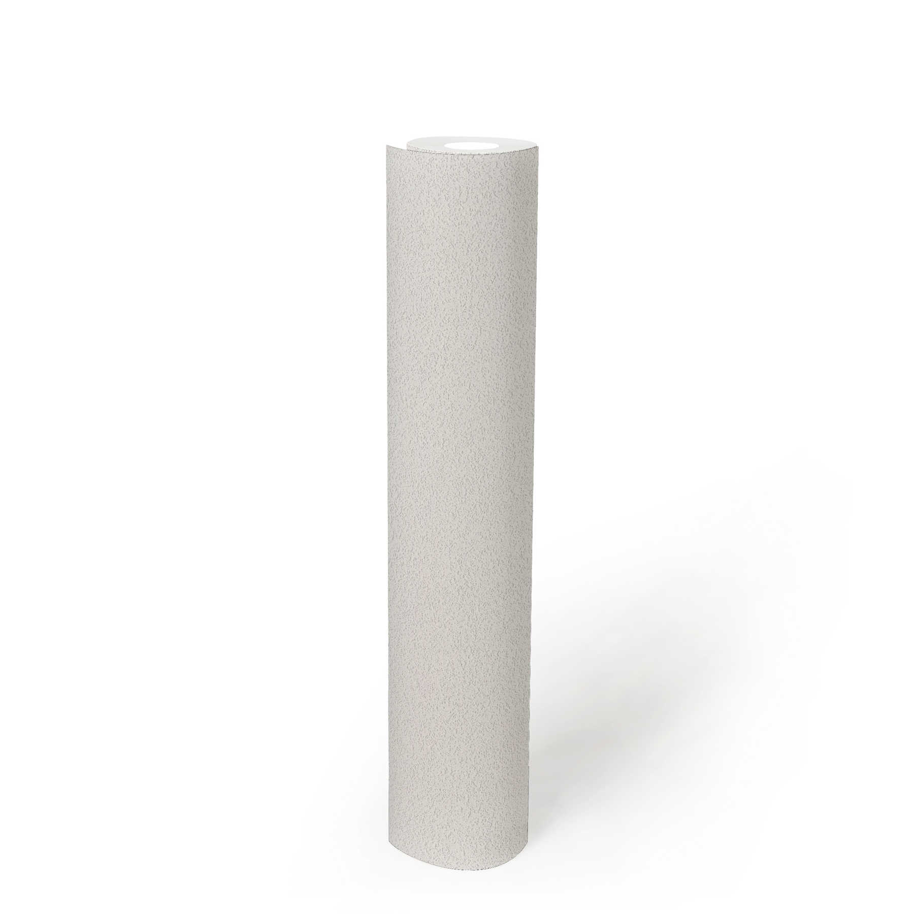             Unitapete mit feiner Oberflächenstruktur – Weiß
        