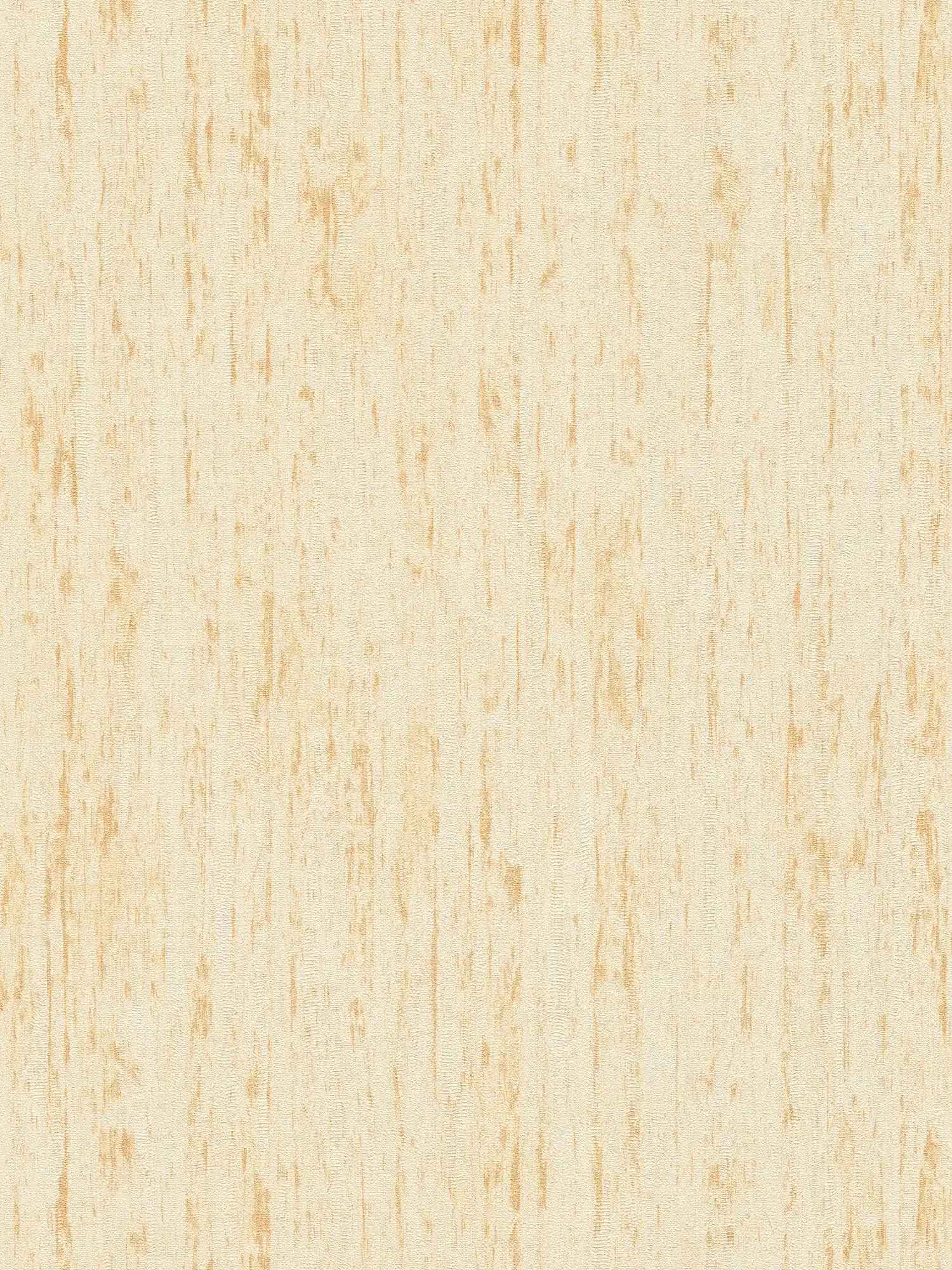         Leicht strukturierte Vliestapete mit abstraktem Linienmuster – Beige, Gelb, Gold
    