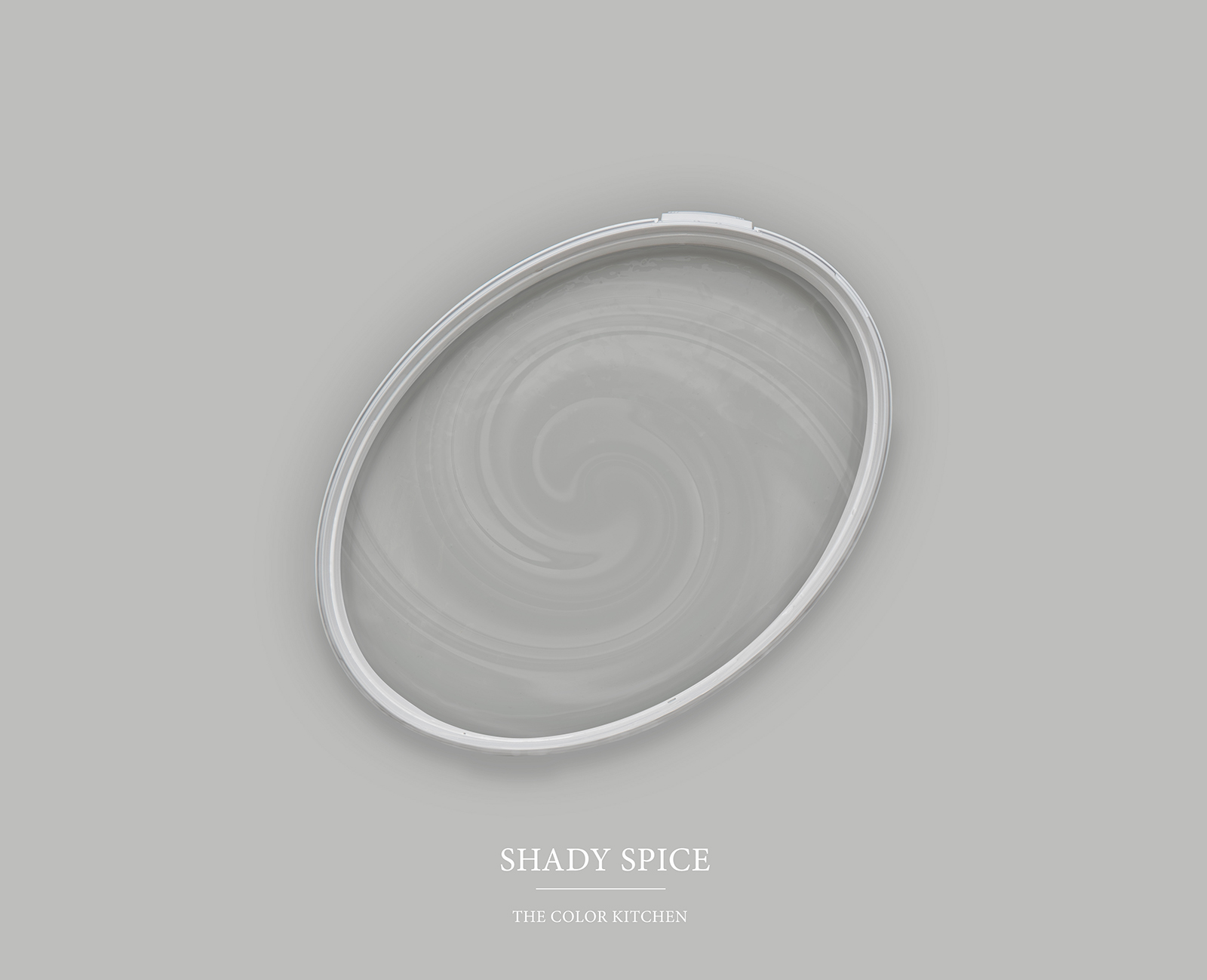 Wandfarbe in kühlem Grau »Shady Spice« TCK1004 – 5 Liter
