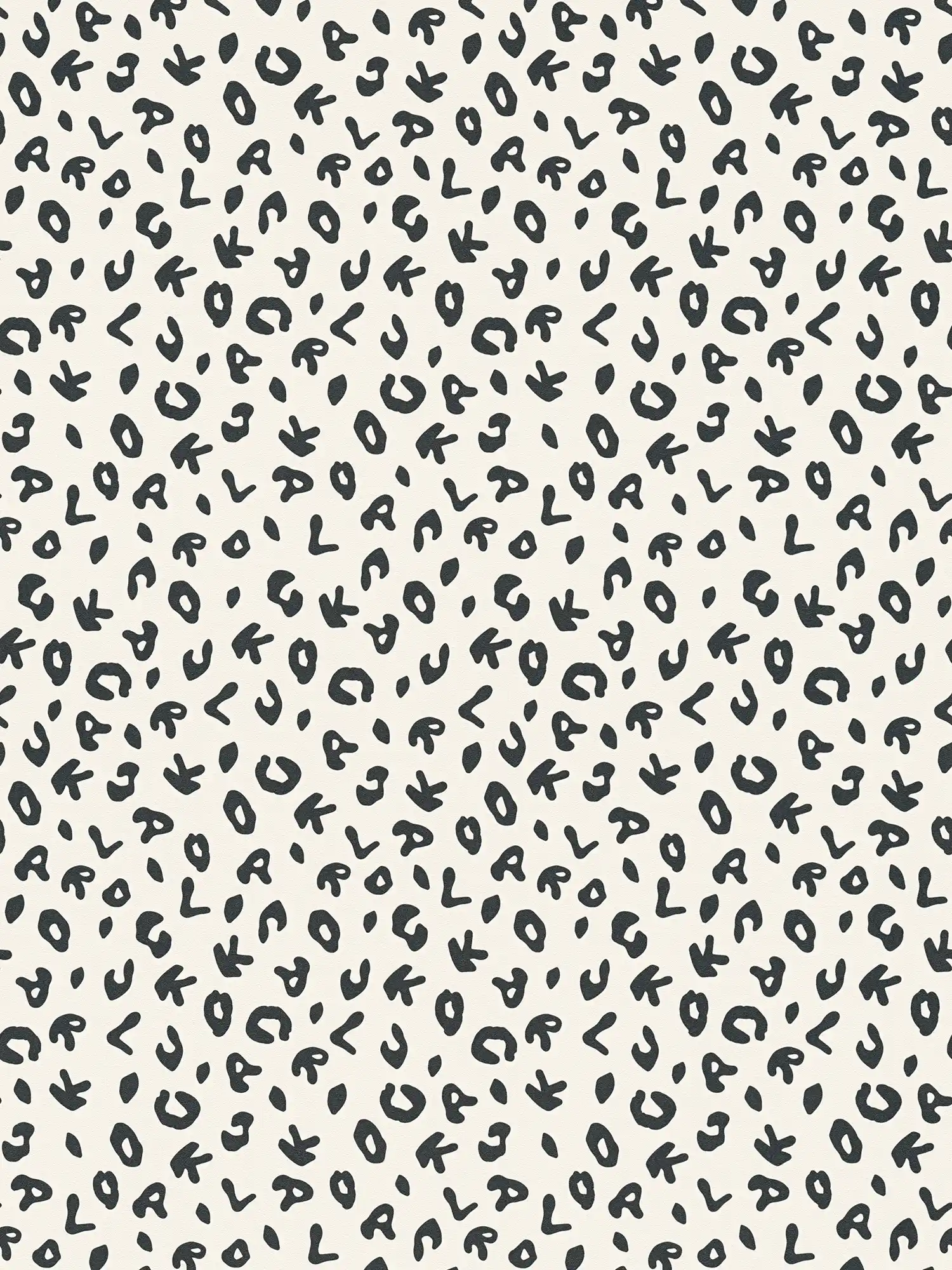         Karl LAGERFELD Tapete im Leoparden Print Stil – Schwarz, Weiß
    