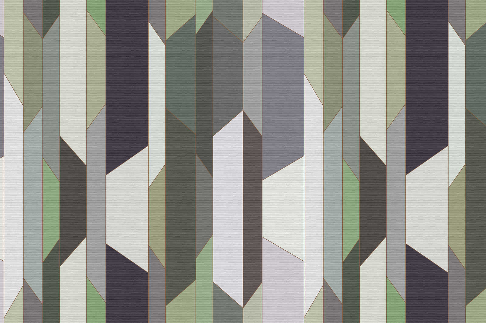             Fold 1 - Leinwandbild mit Streifendesign im Retro Stil – 0,90 m x 0,60 m
        