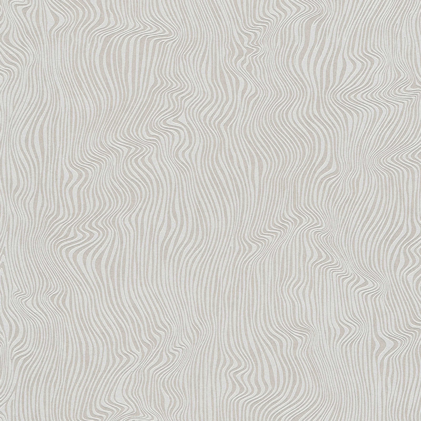             Strukturtapete mit Linienmuster einfarbig – Grau
        