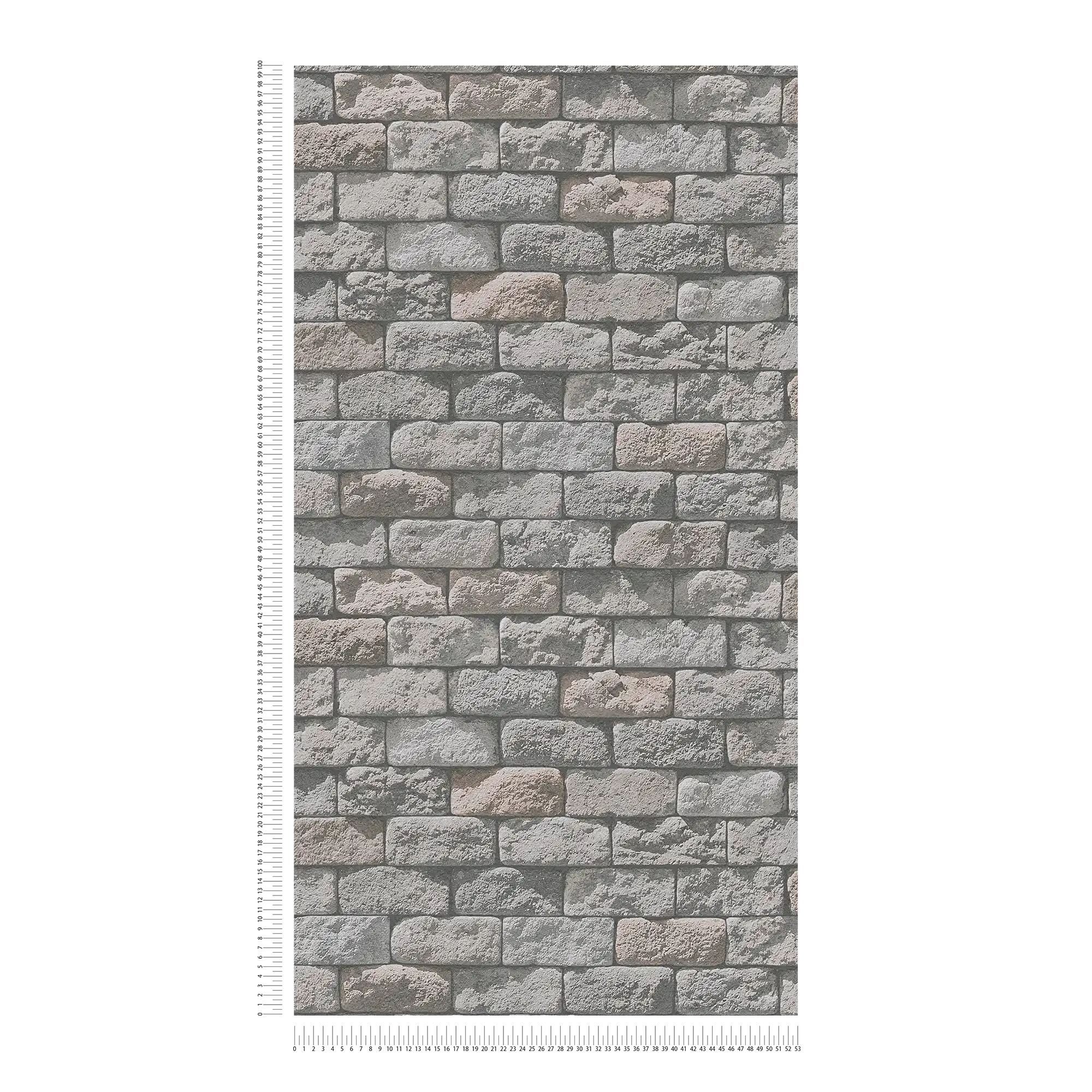             Mauerwerk Tapete in Steinoptik & 3D-Optik – Beige, Grau
        
